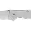 The blade is a modified drop-point, so it’s a good slicing knife, while the slim tip gives it piercing capability and the ability to do detailed work. For a partially serrated blade, choose the 1660ST Leek. The Leek features the SpeedSafe ambidextrous assisted opening system. Whether you’re left-handed or right-handed, just pull back on the blade protrusion or push outward on the thumbstud and the Leek’s blade is ready to go to work.