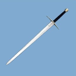 Simple, practical, yet elegant, the 071-PP Great Sword is a fully functional tool of the trade, featuring a tempered high-carbon steel blade, brass fittings, and cord-wrapped handle.