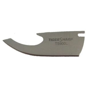 All TigerSharp™ knives feature patented RES™ technology to make sure they are always sharp and ready. Tigersharp™ uses Cryogenically treated GIN-5 steel cutting edges.
