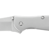 In addition to its 14C28N blade, this Leek features a handle of pure stainless steel that gives it a clean, sleek look. For confident blade use, a super-secure frame lock keeps the blade locked during use and a Tip-Lock slider locks the blade closed when folded. The pocketclip can be configured for tip-up or tip-down carry and the handle is drilled to accept a lanyard.
