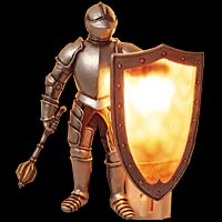 97-1001 Knight Lights come in two styles and several colors.