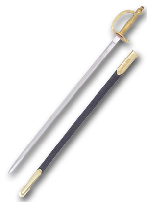 aka DG-A11, the Confederate N.C.O. Sword is built to withstand the rigors of reenactment.